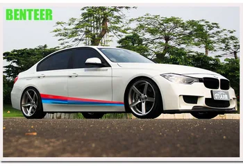 1set M putere de performanță autocolant auto pentru BMW M3 M4 M5 E90 E60 F10 F30 320 328 330 520 E36 E70 X1 X3 X4 X5 X6