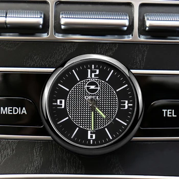 1x Ceas Mașină Interior Auto Accesorii tablou de Bord Decor Pentru Opel astra h j g, corsa d, vectra c, zafira b insignia vivaro mokka