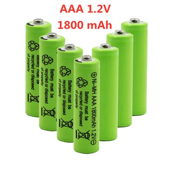 2/4/8/12/20/50pcs Original AAA 1800 mAh 1.2 V baterie reîncărcabilă de Calitate AAA 1800 mAh Ni-MH 1.2 V 2A baterie