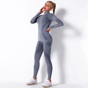 2/4 Bucată Femei Yoga Costum pentru Fitness Sportwear Tricou, pantaloni Scurți Seturi fără Sudură Sport Purta Costum de Haine Sport de Funcționare Trening,LF198