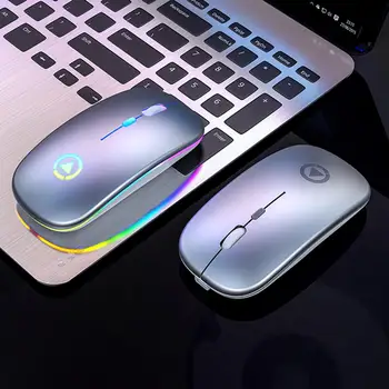 2.4 G Wireless Mouse-ul 1600DPI Optic Gaming Reîncărcabilă Mouse-ul 3 DPI Reglabil Nivelurile 4 Butoane pentru Laptop PC