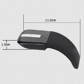 2.4 GHz Silent Mouse-ul Wireless Arc Touch cu Role Soareci 1200 DPI Ultra Subțire cu Laser Jocuri de Calculator Pliabil Mause Pentru Microsoft PC
