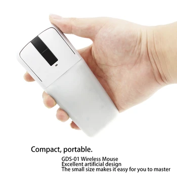 2.4 Ghz Wireless Mouse Pliabil Arc Touch Soareci 1600DPI Subțire, Ergonomic, Mouse-ul Jocuri de Calculator Pliere Soareci Pentru Microsoft Laptop PC