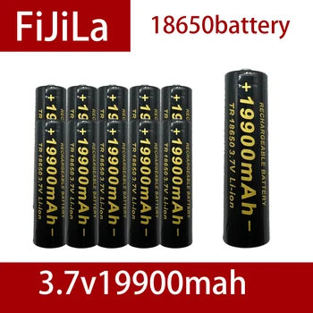 2-40pcs Noi 3.7 V 18650 Baterie 19900 MAH Li-ion Recarregvel Para LED Lanterna Tocha ou aparelhos Eletr Nicos Batteria