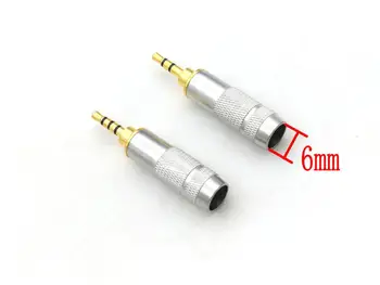 2.5 mm Stereo Pol 3/4 Poli Reparații Căști Conectați Cablul Audio de Lipire CONECTOR DIY