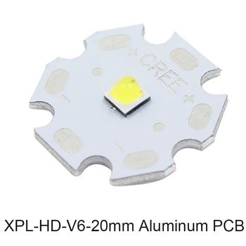 2 buc 10 w cree xpl V6 v2 xpl-am condus emissor de luz branca 6500 k alb cald 3000K 3-3.6 V com 8 mm 12 mm 14 mm 16 mm 20 mm PCB