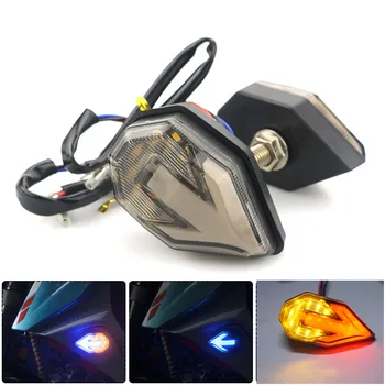 2 BUC 12V Motocicleta Săgeata Intermitent LED-ul de Semnalizare Lumini Motocicleta Indicatori de Semnalizare Lampa Universal pentru KTM MK-053