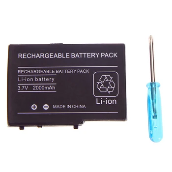 2 buc 2000mAh 3.7 V baterie Reîncărcabilă Litiu-ion Baterie Pack pentru Nintendo DS NDS Lite NDSL DSL Înlocuirea Bateriei cu surubelnita