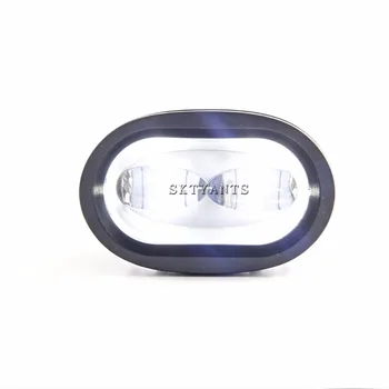 2 buc 20W LED Lumina de Lucru 6D Alb/Galben Universal de Motociclete Off-Road Auxiliare Lampă Spot de Conducere Lumină de Ceață pentru Camioane Auto