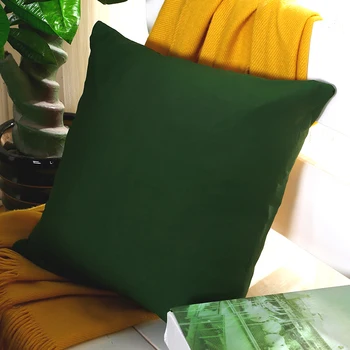2 buc 45*45cm culoare solidă flexibil față de Pernă întinde de pernă poliester huse de canapea huse mobilier pentru canapea