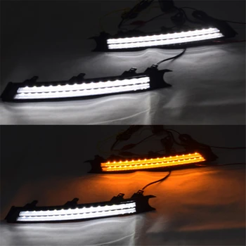 2 buc Auto 12V LED DRL lumini de Zi Lumina de Semnalizare Lampa de Ceață rezistent la apa Pentru Mazda CX-5 CX5 2017 2018