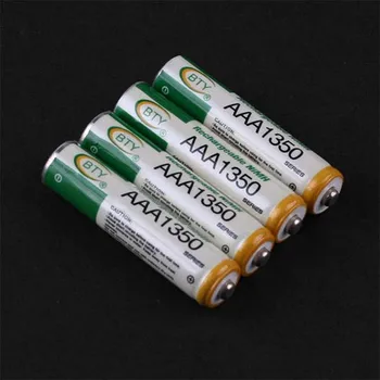 2 BUC BTY AAA 1350series 350mah 1.2 V Ni-MH Baterie Reîncărcabilă Acumulator