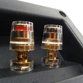 2 buc Cablu Audio Conector Panou Difuzor Cutie de Joncțiune a Două Terminale de Cabluri de Cupru Bord Boxe DIY Accesorii