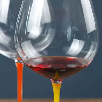 2 buc Creative Șampanie Pahar de Vin Cristal Colorat de Nunta Pahare de Vin Acasă Bara de Petrecere Drinkware vasos de vidrio 570ml