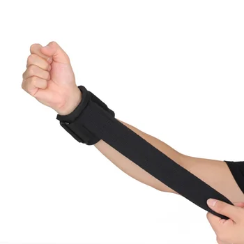 2 Buc de Ridicare Curea Încheietura Trupa Non Alunecare Durabil rezistent la uzura Haltere Reglabile Centura de Mână de Fitness Wrist Wraps Bretele