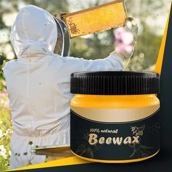 2 BUC de Îmbunătățire Acasă Lemn Condimente Beewax Soluție Completă de Mobilier Grijă Ceara de albine de Curățare Acasă Cadou Nou Bijenwas Bienenwachs