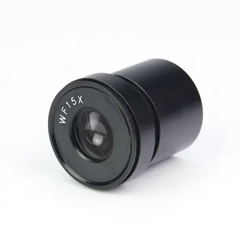 2 BUC Domeniu Larg Ocular WF15X FOV 15 mm cu Unghi Larg cu Ochi Cupe 30mm Montare Interfață Ocular de Microscop Stereo