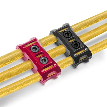 2 BUC ESC Motor Cablu Manager de Sârmă de Prindere Fixe Catarama Preveni Încurcat Linie Clip Instrument pentru RC Masini Model Alpinism Masina,10AWG Negru