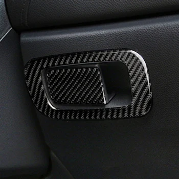 2 buc Fibra de Carbon Pentru Honda Civic al 10-lea Accesorii Tapiterie Interior Auto Cutie de Depozitare Mâner Capac capitonat pentru perioada 2016-2019 Styling Auto