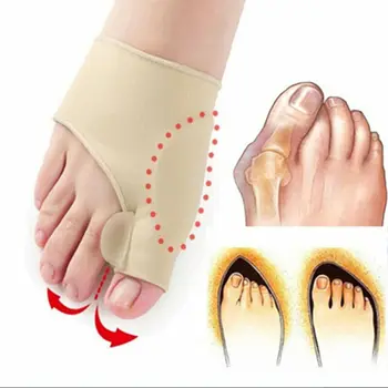 2 buc Inflamație la picior Ameliorarea Durerii Ciorap Hallux Valgus Corector Îndreptat Degetul Maneca transport Gratuit