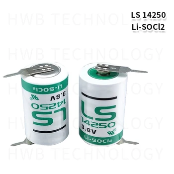 2 buc/lot Nou Original SAFT LS 14250 LS14250 1/2 AA 1/2AA 3.6 V 1250mAh PLC Baterie cu Litiu Cu Ace Transport Gratuit