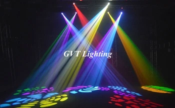 2 buc/lot super-luminos LED 60W fața Locului în Mișcare Cap Lumina 60 Watt LED gobos mișcare capete pentru dj disco acasă petrecere de familie club show