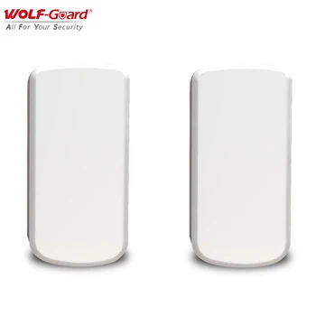 2 buc/lot Wolf-Guard Ușa Windows Wireless Senzor de Vibrații Detector Sensibil Accesorii pentru Acasă de Securitate de Alarmă Antifurt Sistemul de