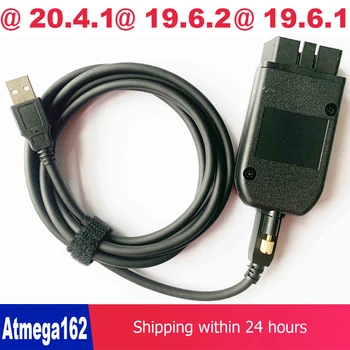 2 buc/lotCar Cablu de Diagnosticare Obd 20.4.1 pentru Kline și POT AUTOBUZ de Suport Până În 2019 Masina 19.6.2 engleză poloneză ATMEGA162+16V8+FT232RQ