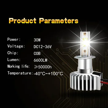 2 buc Masina Faruri cu LED-uri Bec Lampa cu Lumina de Ceață H11 HB4 9006 HB3 9005 H4 H7 H8 H9 H1 pentru mazda cx-5 rx8 cx 7 CX5 323 2 5 8 3 6 cx9