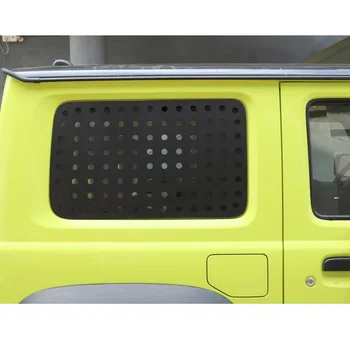 2 buc Noi din Aliaj de Aluminiu Auto-styling Pentru Suzuki Jimny 2019 Până Portbagajul din Spate Geam Lateral Decor Capacului Ornamental Exterior Auto Muluri