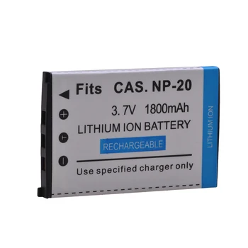 2 buc NP-20 CNP20 Baterie NP20 pentru Casio EX-Z7 Z8 Z11 Z60 Z65 Z70 Z75 Z77 S100 S500 S600 S770 S880 M1 M2 M20 S1 S2 S3 S20, NP 20