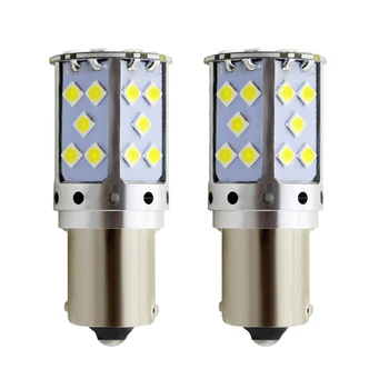 2 BUC P21W cu LED 1156 BA15S PY21W BAU15S 3030 35SMD lampa Canbus Gratuit Lampa LED Pentru Auto Turn Semnal de Lumină de Chihlimbar roșu Alb