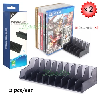 2 buc/Pack PS4 Slim Pro Joc de Accesorii CD Disc Suport de Stocare a Suportului PS 4 Discuri Suport pentru Sony Playstation 4 Joc Disc Rack
