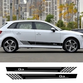 2 buc Pentru Audi Q3 Parte Masina Autocolant Auto Elegant Filmul de Vinil Decal DIY Sport Decor Automobile de Styling, Tuning Auto Accesorii