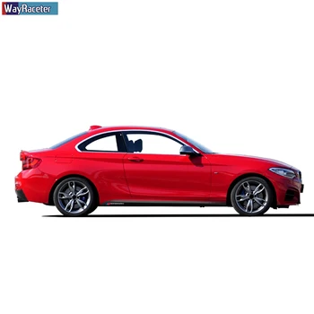2 Buc Portiera Laterală Fusta Dungi Autocolant M Performance Decal Pentru BMW Seria 2 F22 Coupe F23 228i M235i M240i Accesorii