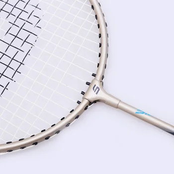 2 buc Profesionale Rachete de Badminton Set cu 3 Shuttlecock,Sac de Ambalare，sport în aer liber