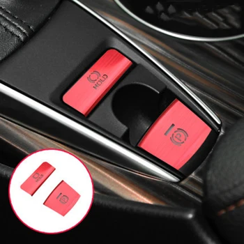 2 buc sau 5pcs sau 6pcs Masina Frânei de parcare Electronice Centrale de Control Butonul de Decor Sticker Potrivit pentru a 8-a Generație Toyota Camry