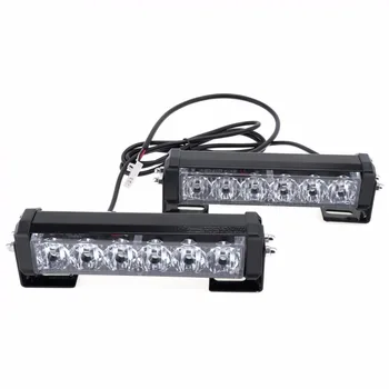 2 Buc / Set 12V 36W LED-uri Auto de Avertizare Strobe Lumina 3000Lm Auto Diurne de Poliție Lumina de Urgență Pentru Autoturisme /Suv-uri/ Camioane