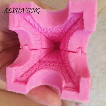 2 buc/set 3D Sugarcraft Fondant tort mucegai silicon Turn pentru Revers formând polimeri de patiserie de ciocolata săpun instrumente de decor D0588