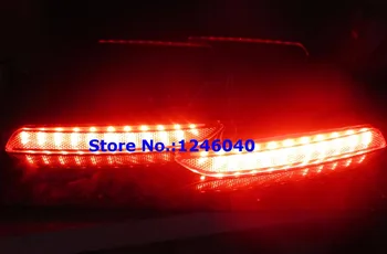 2 BUC spate cu LED-uri Roșu Bara Spate Reflector Lumina Lămpii de stop de ceață lumina de frână Pentru Honda JAZZ se Potrivesc CRZ CRV Insight hybrid Acura TSX