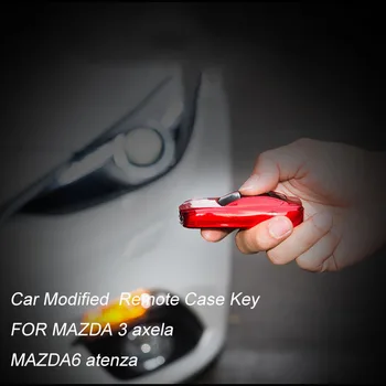 2 Butoane/3 Butoane Masina Modificata de Pliere la Distanță Caz Potrivi Cheia Pentru Mazda 6 Mazda ATENZA 3 AXELA