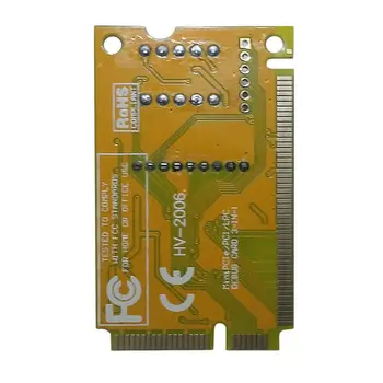 2-Digit Calculator Portabil PC Mini PCI PCI-E LPC Laptop-ul Analizor de Tester Mama Consiliului de Depanare Checker Card de Diagnostic