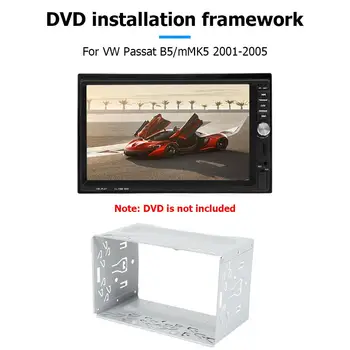 2 Din Masina Radio Stereo Audio DVD Player Cadru de Montare interior Auto Cadru de Fier Instala Dash Rama Panoului Ornamental Kit pentru VW