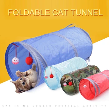 2 Gaura Animal De Casă Pisică Jucărie Joc Tunel Tub Pliabil Rid Pisicuta Interactiva Jucarie Dihor Catelul Joc De Iepure Câine Tunel Câine Accesorii