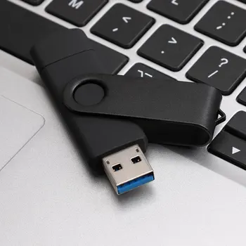 2 in 1 USB OTG Flash Drive 256GB USB 3.0 Memorie de Stocare de U Disc Bomboane de Culoare pentru card de memorie