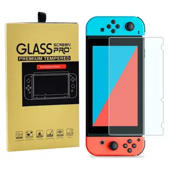 2-Pack de Înaltă calitate Temperat Ultra-clear Ecran de Sticlă Protectorfor Nintendo Comutator Sticlă Călită Ecran de Protecție Accesorii