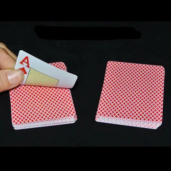 2 Seturi/Lot Clasic Texas Poker Carduri Mare Font Carduri De Plastic Impermeabil Joc De Poker
