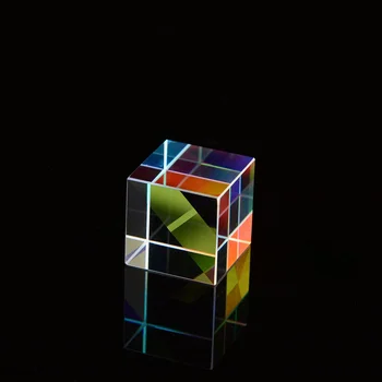20*20*20 mm CUB de Lumină Cub Un Cadou De la Optic Știință Prism de Creatie Ornamente
