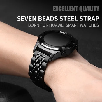 20 22mm watchband pentru HUAWEI watch 2/ceas GT 2 2E oțel inoxidabil de Înlocuire brățară Pentru Samsung Gear S2/S3/Amazfit Stratos 2
