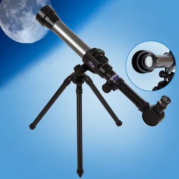 20-40x Ocular Zoom Reglabil Monoculare de Vedere Pentru Copii Telescop Astronomic, Pentru birdwatching Și Cu Trepied